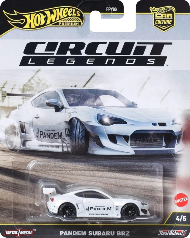 HotWheels 2025 Circuit Legends Car Culture PANDEM SUBARU BRZ