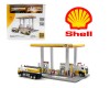 Thumbnail CCA 1:64 Shell Gas Station Playset0